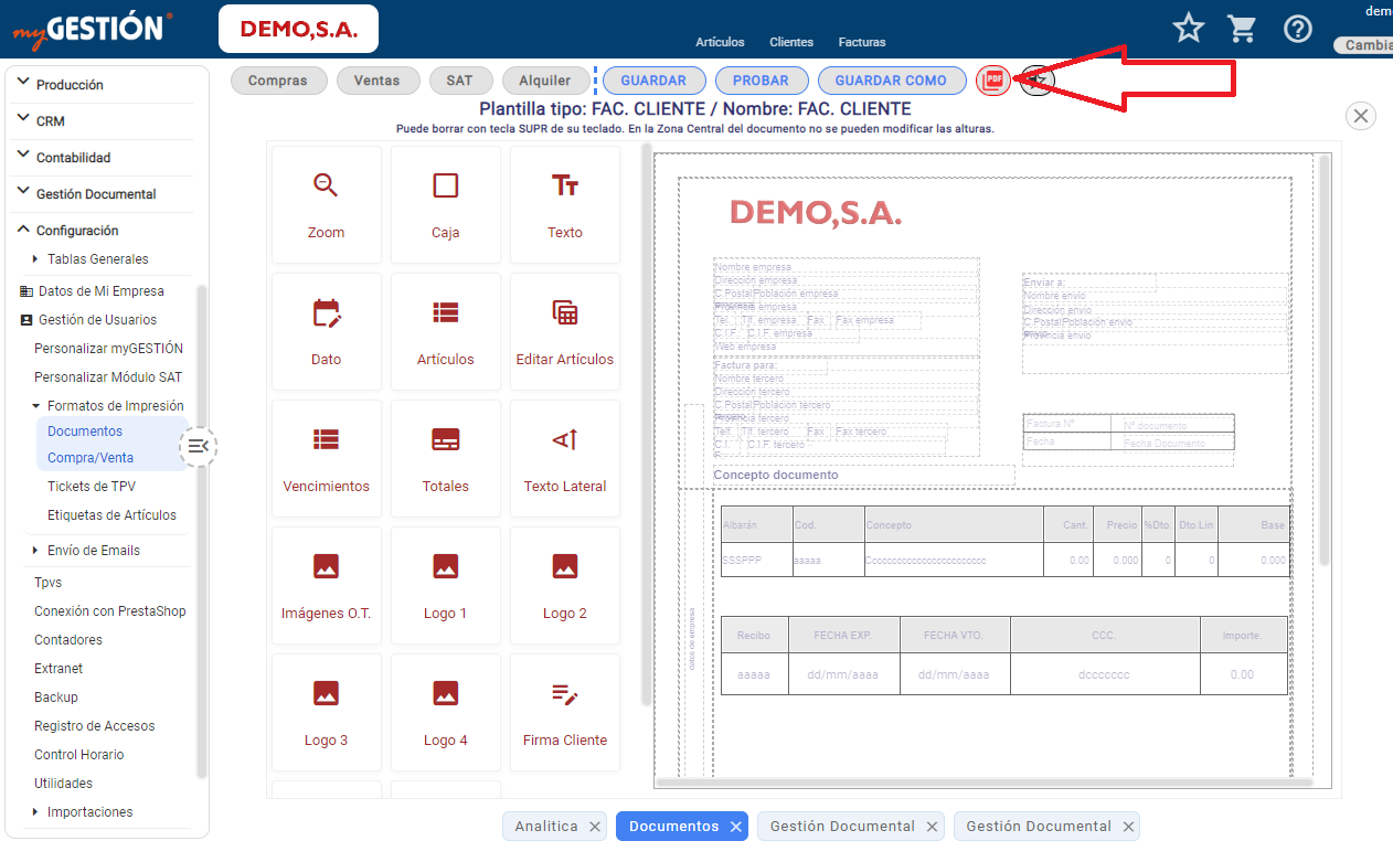 Adjuntar Pdfs A Documentos Plantillas Para Imprimir Erp Online Mygesti N